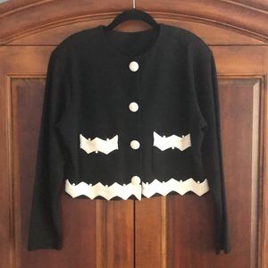 Vintage - 1990’s.  Black and White Jacket